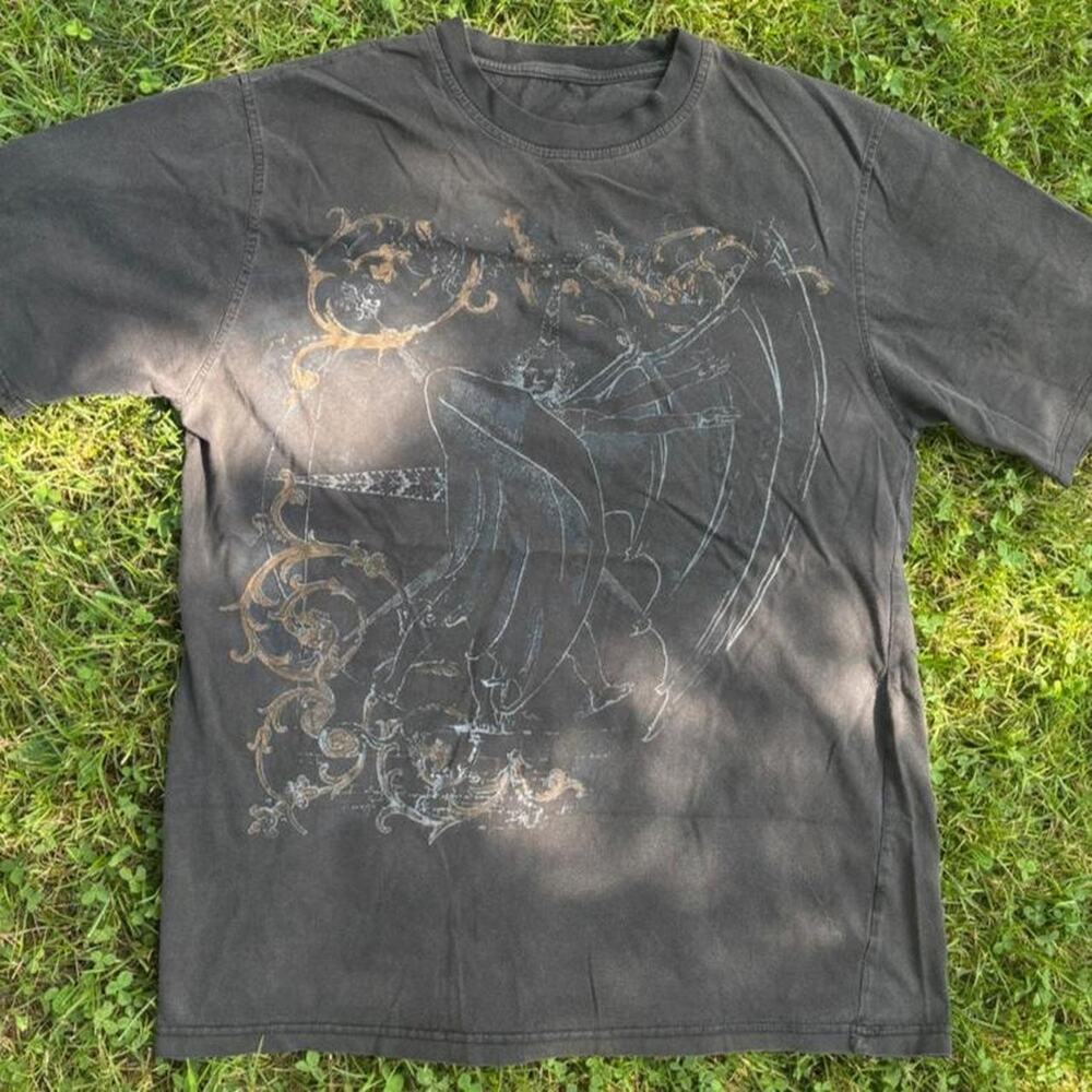 Vintage saint sinners graphic